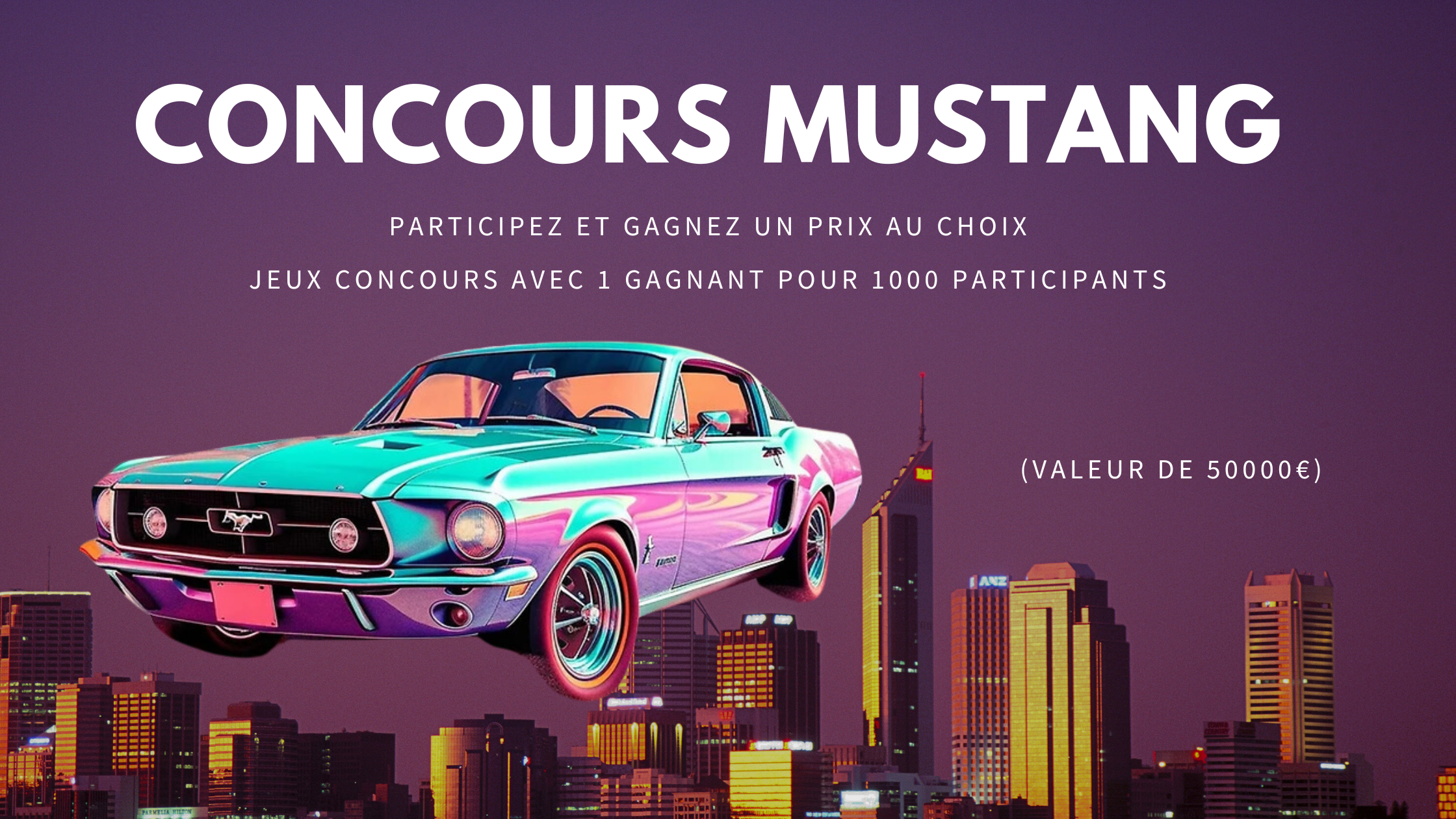 concours mustang